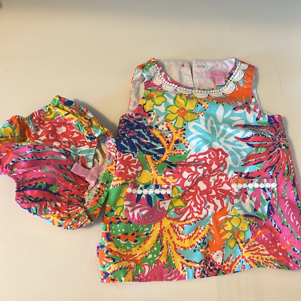 Lilly Pulitzer Baby Shift Romper